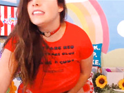 Enchanting Chubby Brunette Playmate Webcam Show
