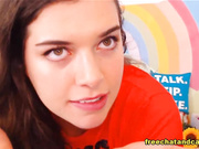 Enchanting Chubby Brunette Playmate Webcam Show