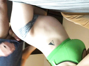 Le_Lea  - Pregnant Rough Doggy and Facial BJ - Premium Video