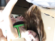 Le_Lea  - Pregnant Rough Doggy and Facial BJ - Premium Video