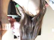 Le_Lea  - Pregnant Rough Doggy and Facial BJ - Premium Video