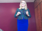 My Best Secretary Getting Naked For Me