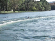 JennyBlighe & JennyJinx - Public Nudity Kissing Tubing Teasing  - Premium Video