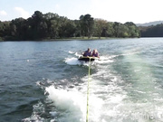 JennyBlighe & JennyJinx - Public Nudity Kissing Tubing Teasing  - Premium Video