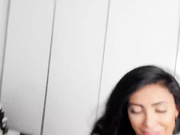Sexy Brunette Fingers Herself And Squirts