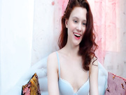 Redhead Amateur Model Webcam Strip And Show