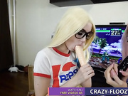 Anal creampie for gamer gamer girls
