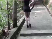 Chinese upskirt fuck compilation outdoor
