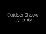 emilylynne outdoor shower