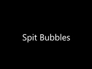 casssie spit bubbles
