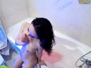 juliekim topless nude sexy bath