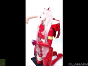 ManyVids - Lana Rain - Zero Two Blowjob & Cum Swallow Obsession