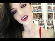 spit on own tits