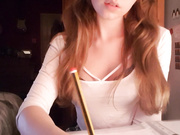 School girl masturbates