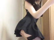 daddyslittlegirl school girl strip tease