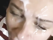 Big Thick Facial for Cutest Girlfriend