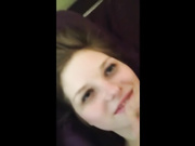 Gorgeous Teen Grts A Huge Facial